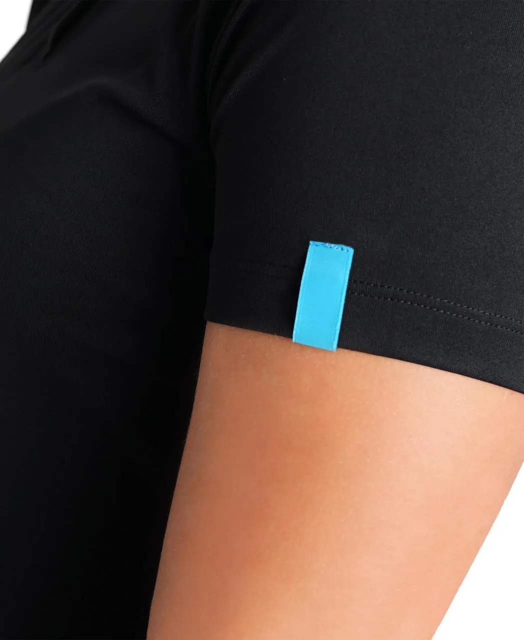 ARENA Women's Team Solid Polo T-Shirt Short Sleeve Active Tee MaxDry Fabric Tailored Fit Athletic Top Gym Exercise Training