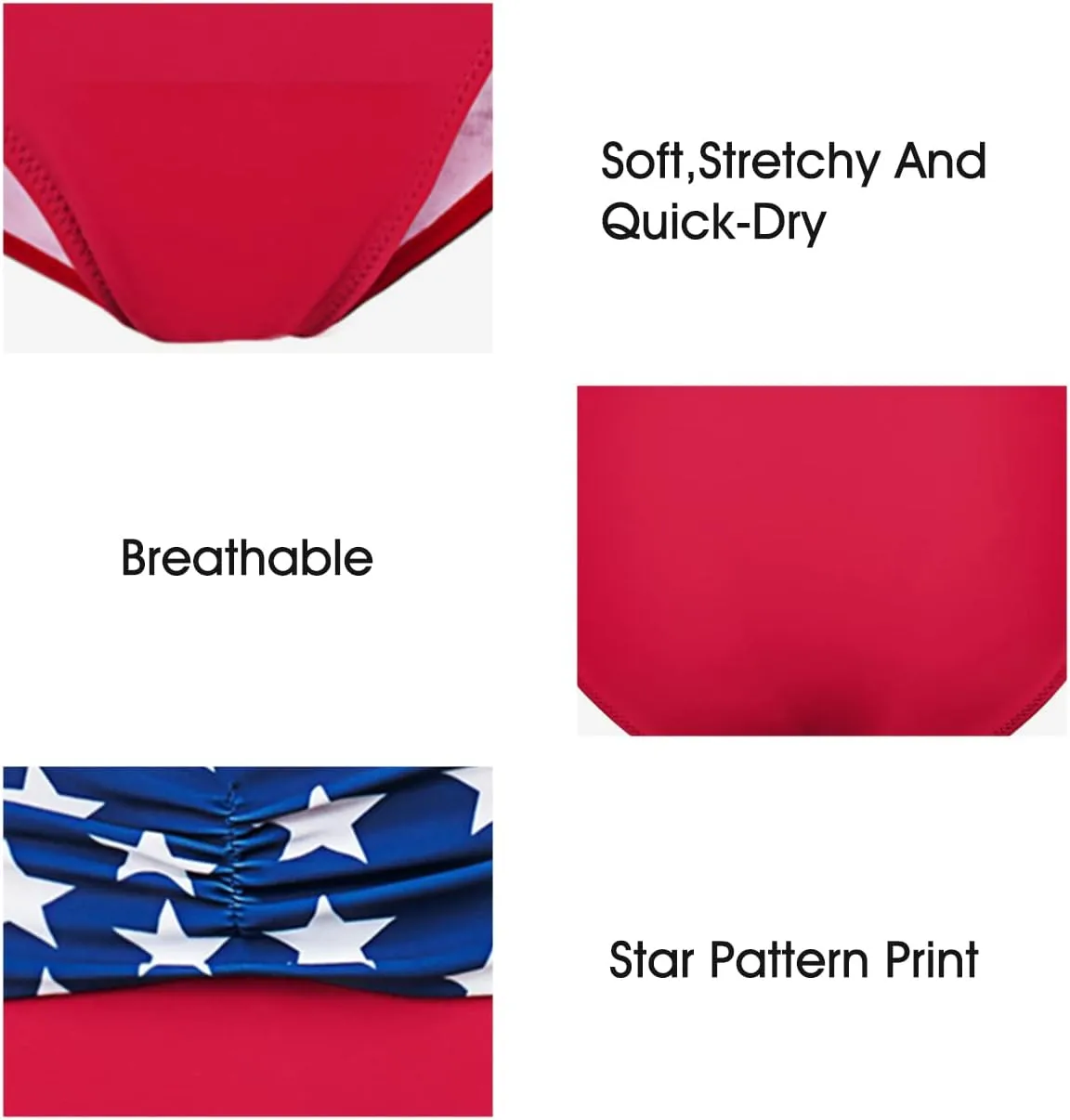 Astylish Women Push Up Two Piece Bikini Swimsuits Padded Swimwear Bathing Suit