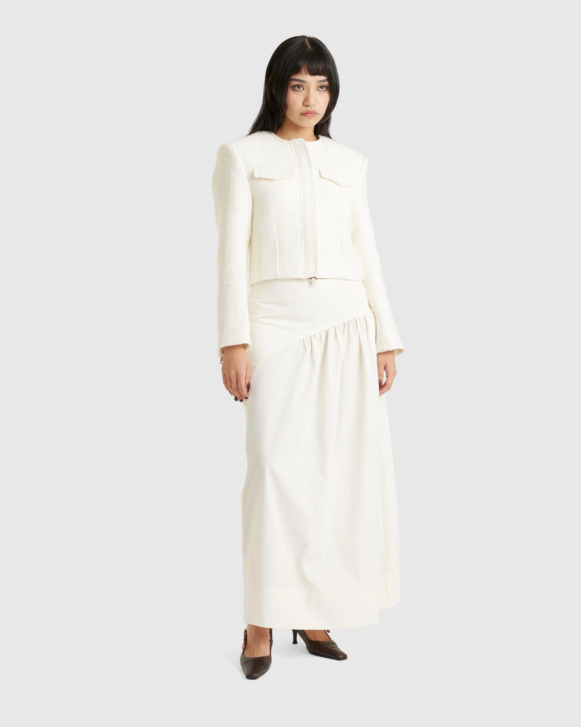 Bertie Jacket Ivory