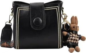 Bootara Bucket Bag, Bootara Women's Vintage Charm Bucket Bag, Adjustable