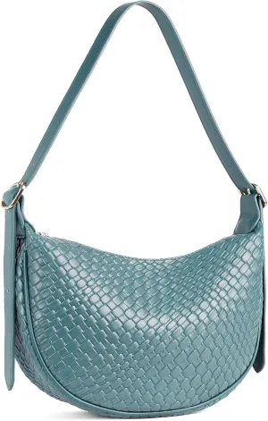 BOSTANTEN Purses for Women Small Crossbody Bags Crescent Shoulder Bag Hobo Handbag with Adjustable Strap