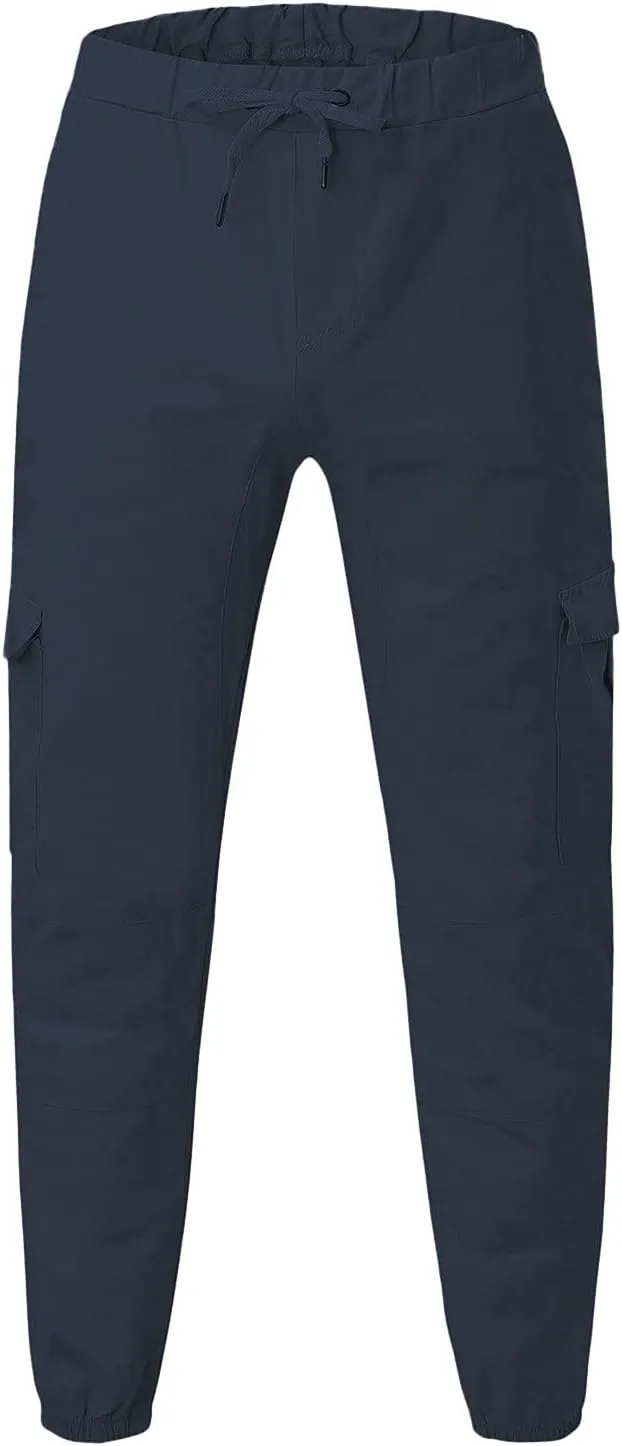 Cargo Sweatpants for Men Big and Tall Long Trousers Men Athletic Jogger Sports Outdoor Trousers Men's Sweatpants with
