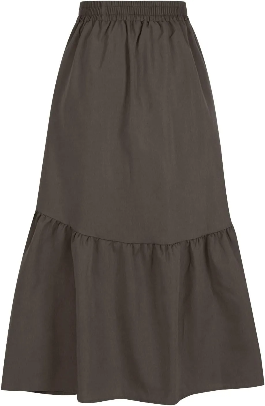 Casual Skirts for Women Pleated Midi Skirts High Waist Commuting Skirts All-Match Comfy Skirt Fall Loose Skirt