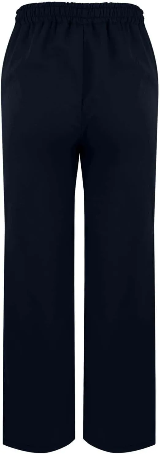 Cotton Linen Pants for Women Summer Beach Lounge with Pockets Loose Fit Casual Elastic Waist Trousers