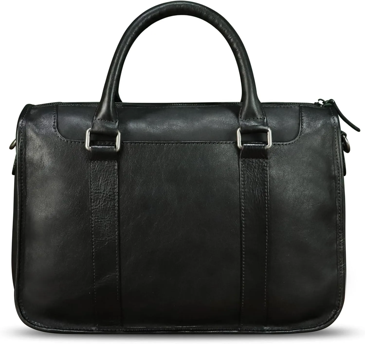 Genuine Leather Messenger Briefcase Bags for Men Vintage Real Leather Shoulder Purse Crossbody Bag Computer Laptop Bag