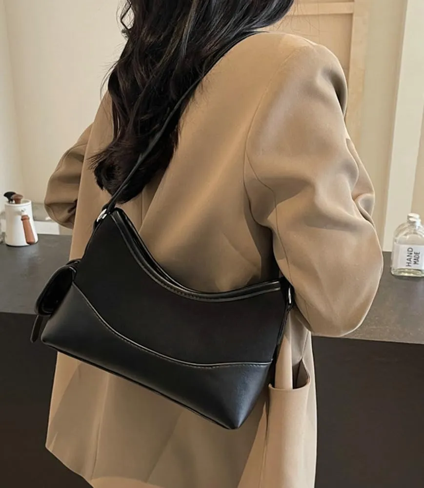 Handbag Leather Shoulder Crossbody Bags for Women Satchel Purse Small Tote Bag Dating Work Shopping 2024