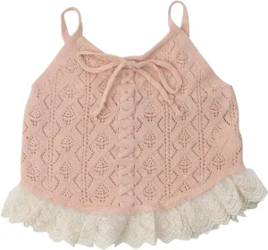 HOOLCHEAN Baby Girls Summer Thin Knit Wide Camisole Shirt Toddler Swing Top