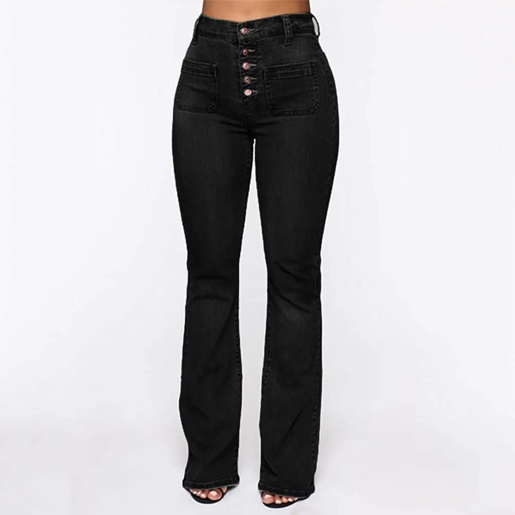 Jeans For Women Trendy Fashion Bib Jumpsuits Rompers Pants Bib Sexy Women's Jeans Pants For Women Casual Denim Pants