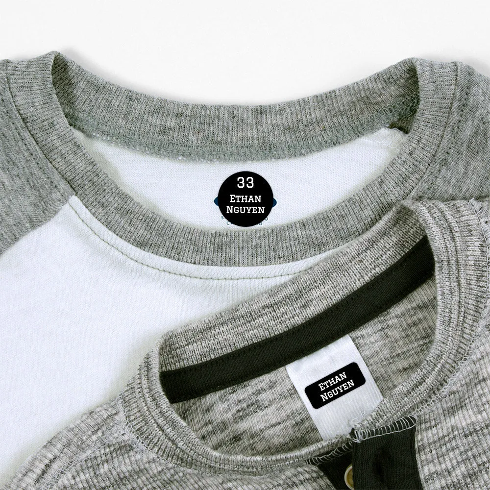 Jersey Clothing Labels Pack