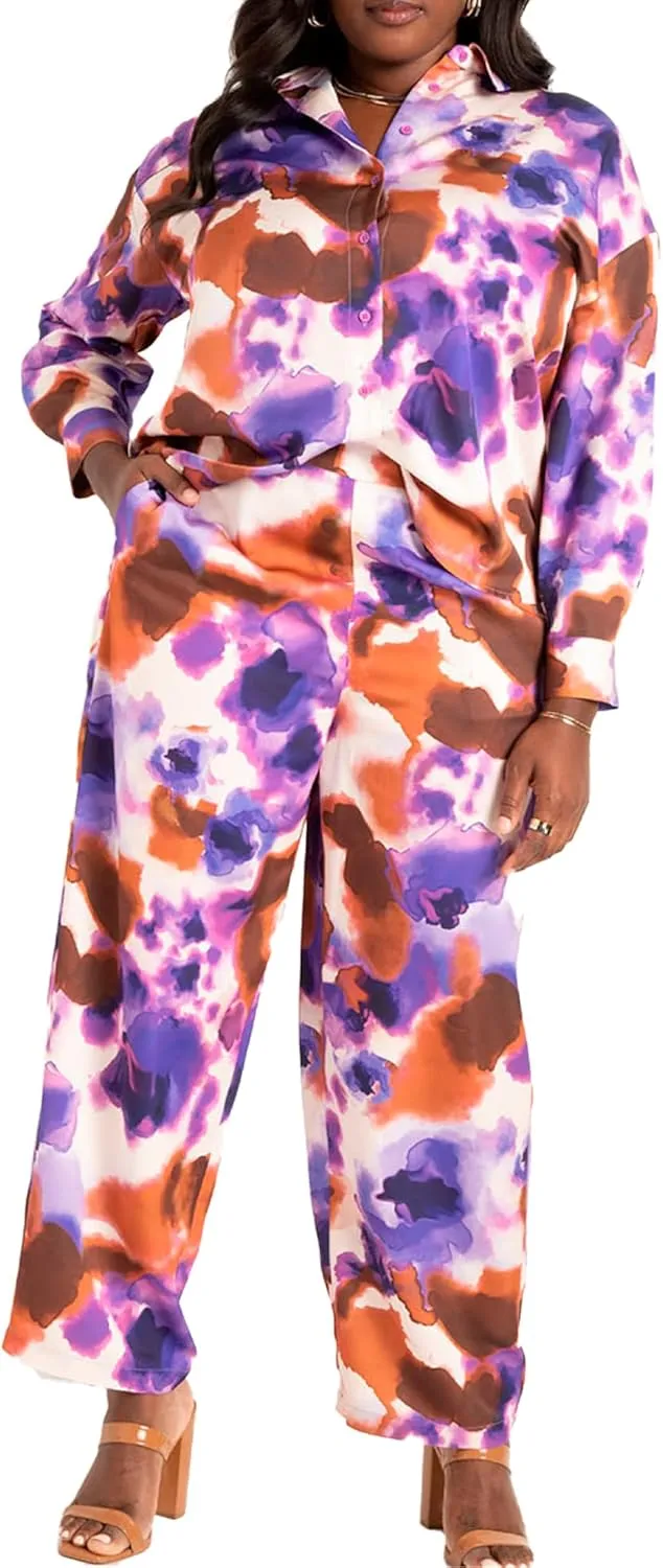 Jessica London Women's Plus Size Casual Lightweight A-Line Lightweight V Neck Linen Flounce Dress