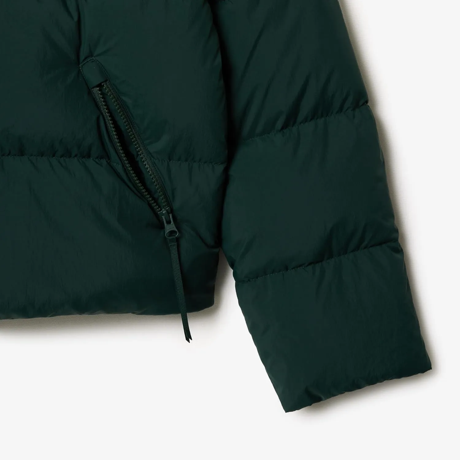 Lacoste Women's Padded Down Logo Jacket with Hood
