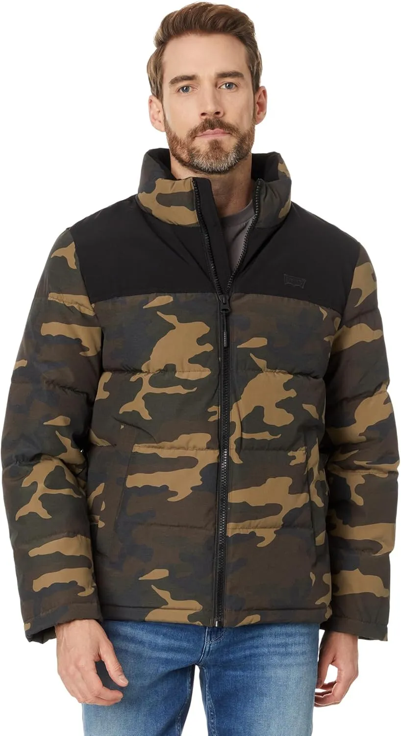 Levi's Men's Arctic Cloth Retro Bubble Puffer Jacket