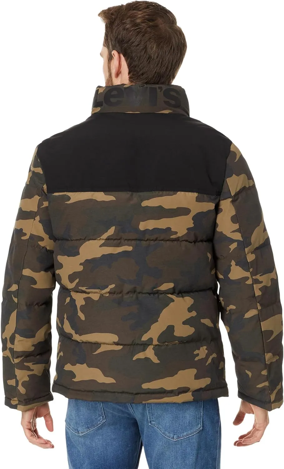 Levi's Men's Arctic Cloth Retro Bubble Puffer Jacket