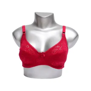 Light Padded Floral Lace Everyday Bra (SS-022)