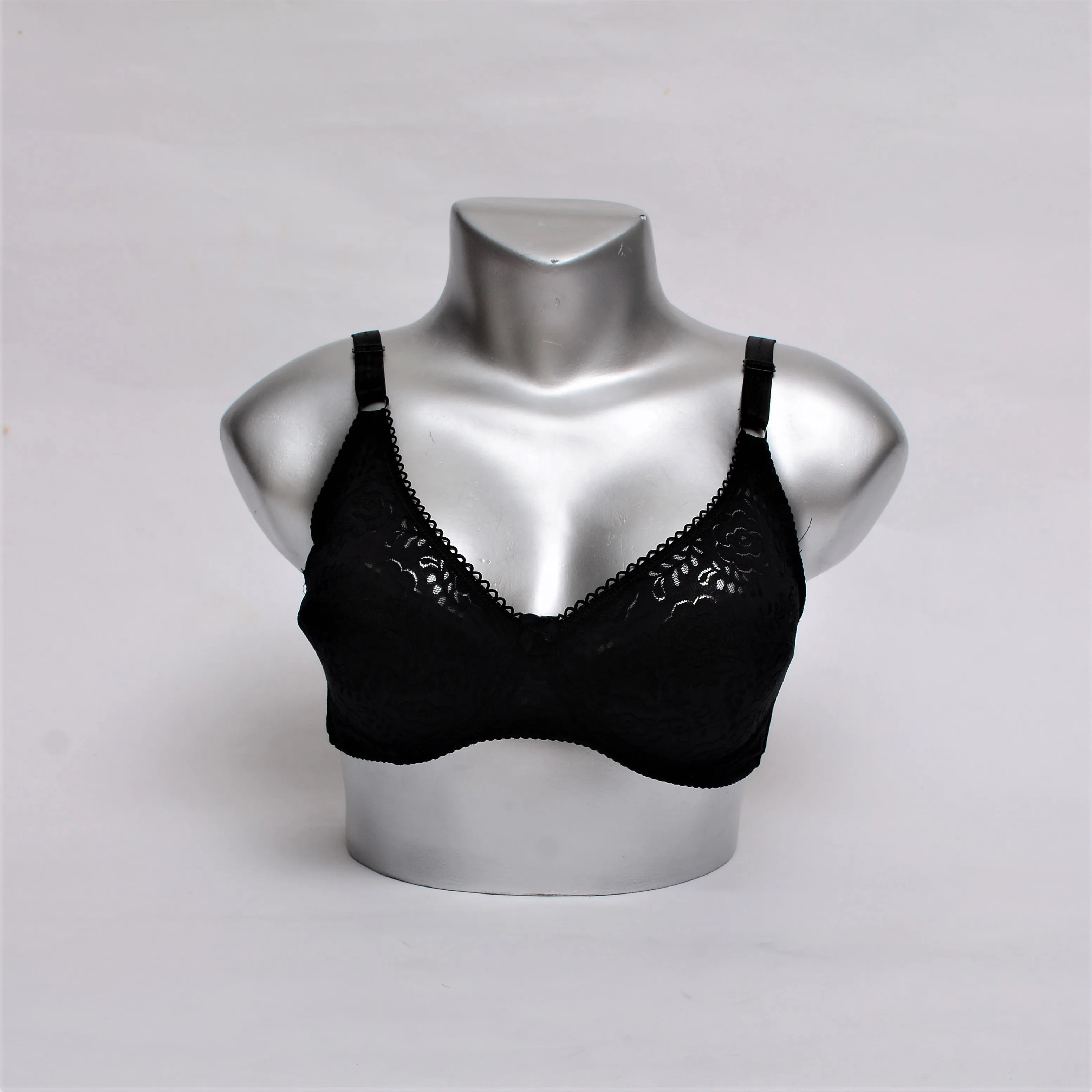 Light Padded Floral Lace Everyday Bra (SS-022)