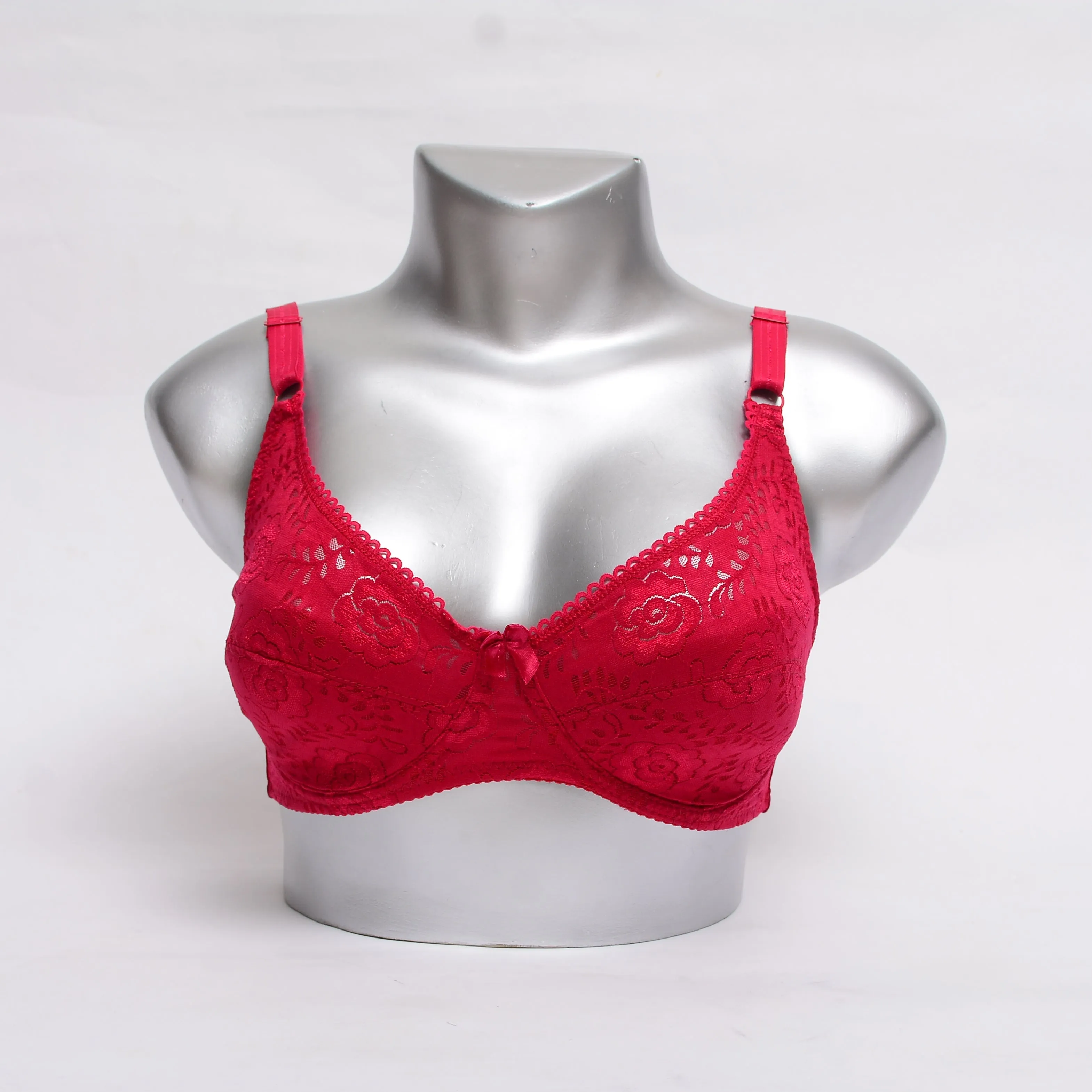 Light Padded Floral Lace Everyday Bra (SS-022)