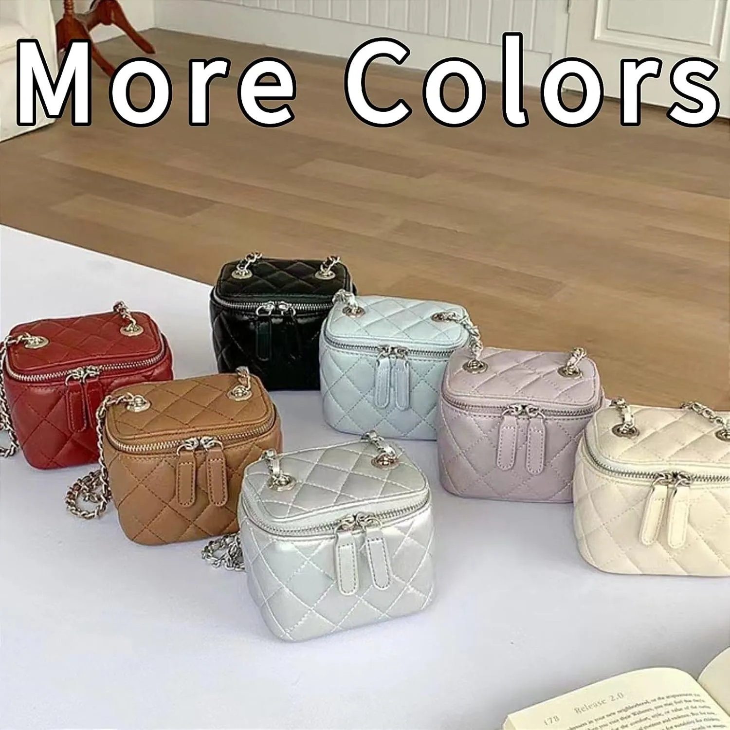 Mini Denim Crossbody Bags for Women Small Vintage Square Box Purse Boho Cross Body Handbags with Chain and Zipper