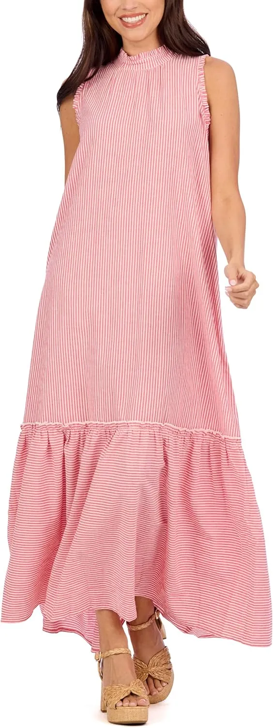 Mud Pie Women's Wallis Stripe Maxi Dress