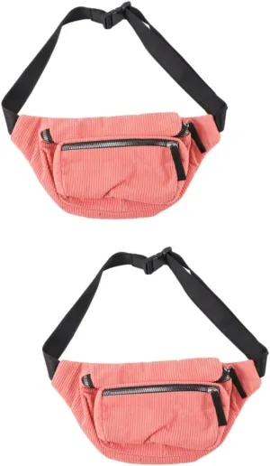 NOLITOY 2pcs Fashion Waist Pack Tote Bag Crossbody Pouch Hands- Phone Wallet Ideal for Travel Shopping