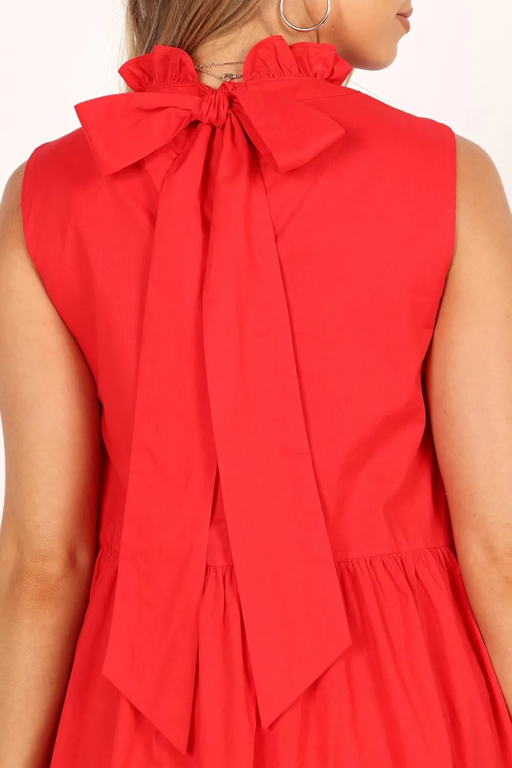 Petal & Pup Women's Bradshaw Tiered Mini Dress