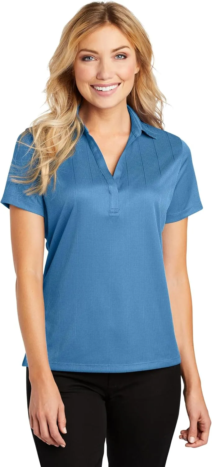 Port Authority Ladies Performance Fine Jacquard Polo