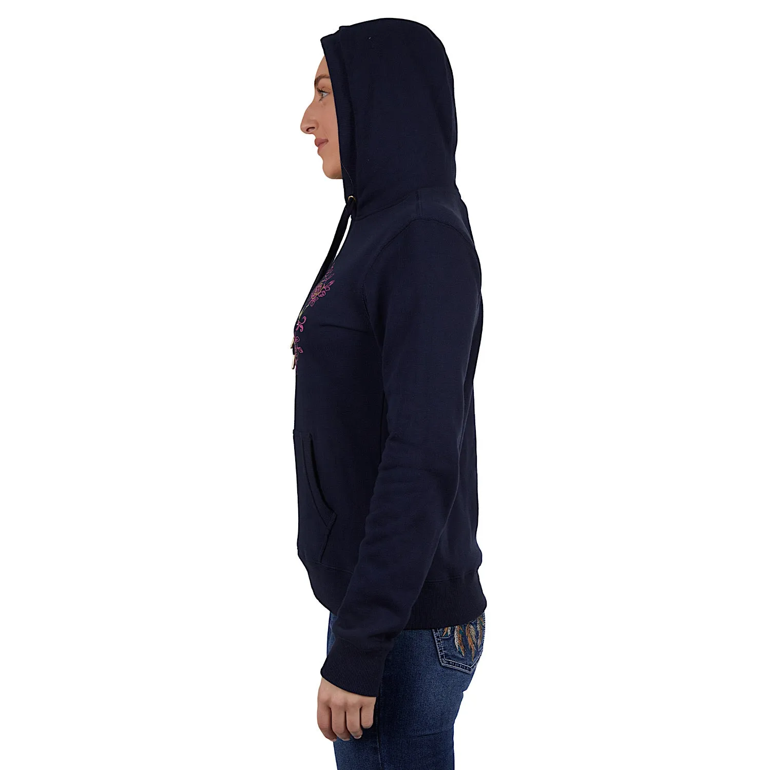 Pure Western Women's Brandy Pullover Hoodie Navy