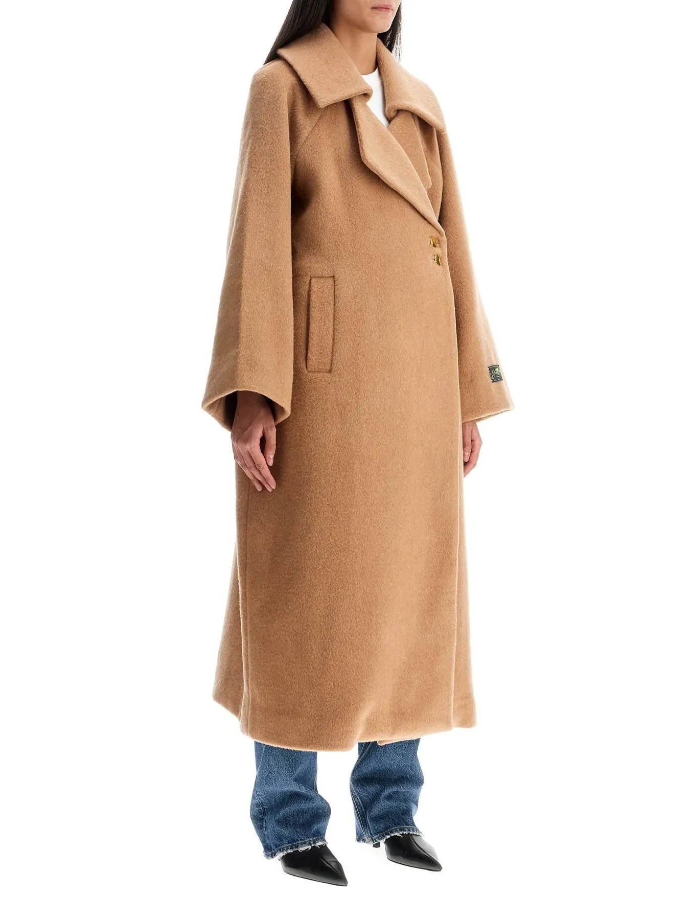 Recycled Wool Long Coat