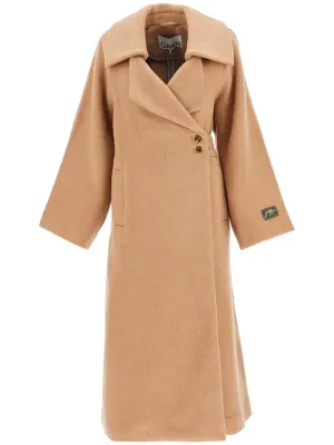Recycled Wool Long Coat
