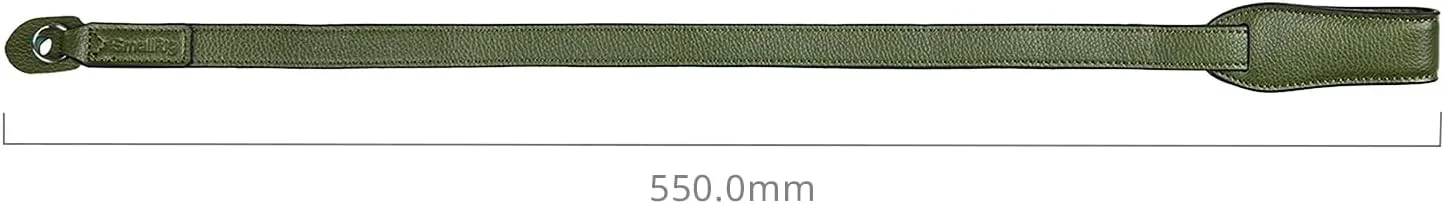 SMALLRIG X100VI Half Leather Case Kit with Shoulder Strap, Retro Style Leather Camera Half Case with Aluminum Alloy Frame for FUJIFILM X100VI (Green) - 4701
