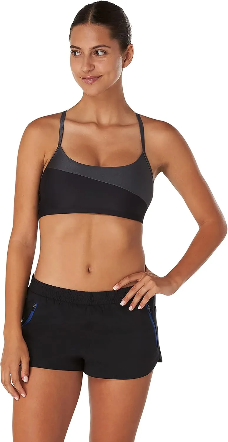 Speedo Women's Swimsuit Bottom Short Length Boardshort