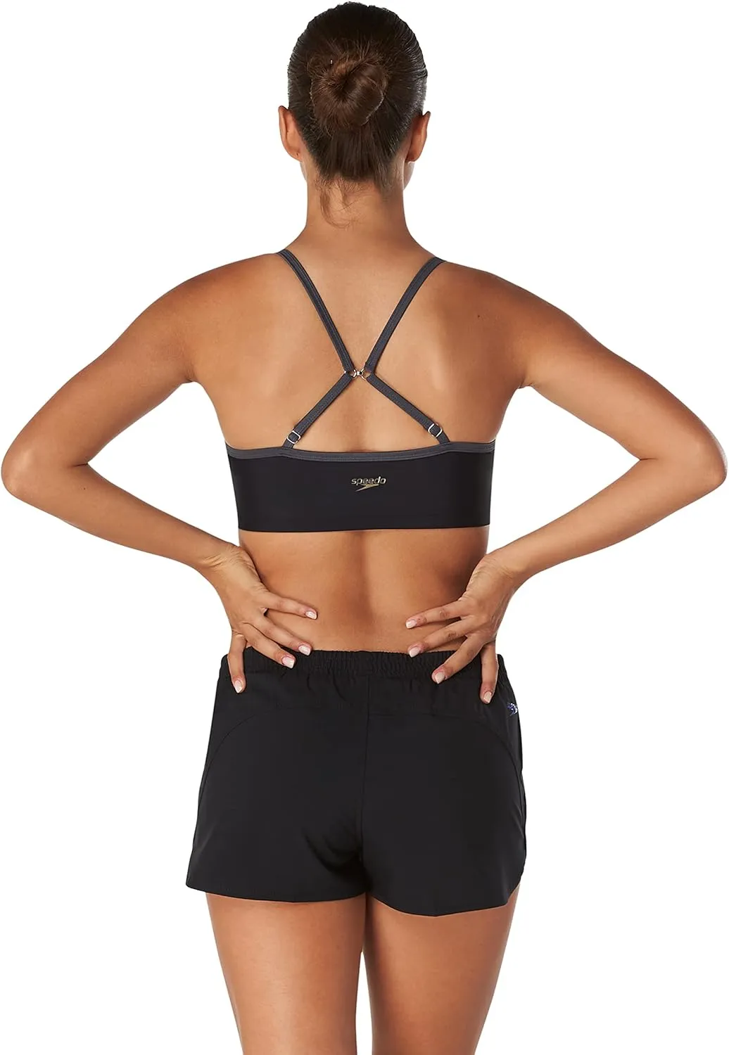 Speedo Women's Swimsuit Bottom Short Length Boardshort