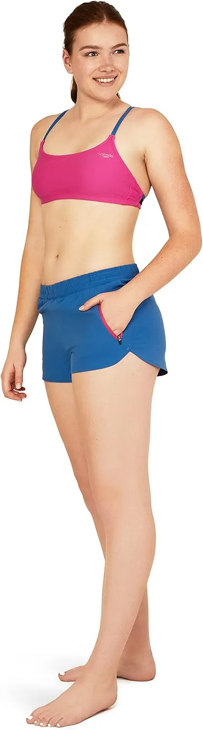 Speedo Women's Swimsuit Bottom Short Length Boardshort
