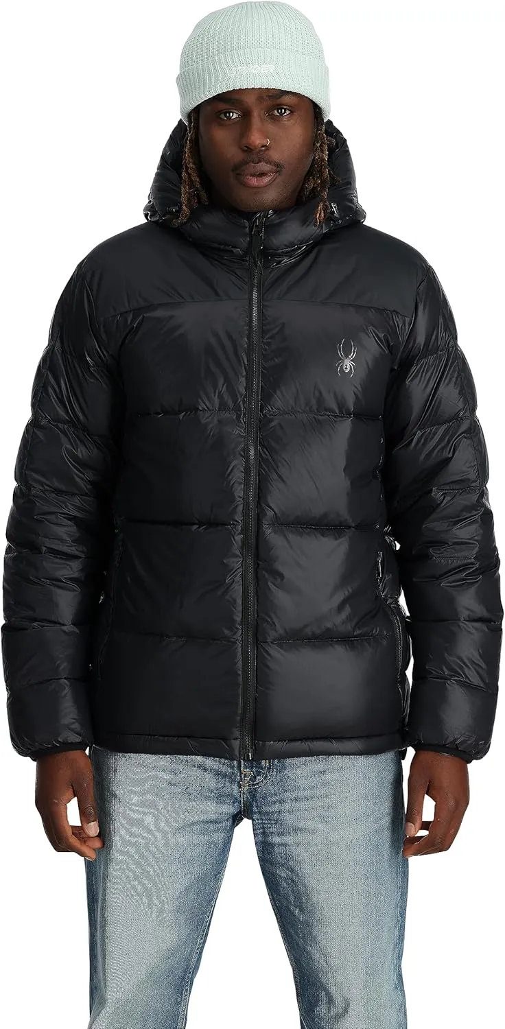 Spyder Men's Windom Tech Hooded Down Jacket
