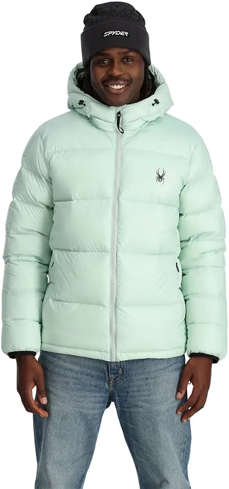 Spyder Men's Windom Tech Hooded Down Jacket