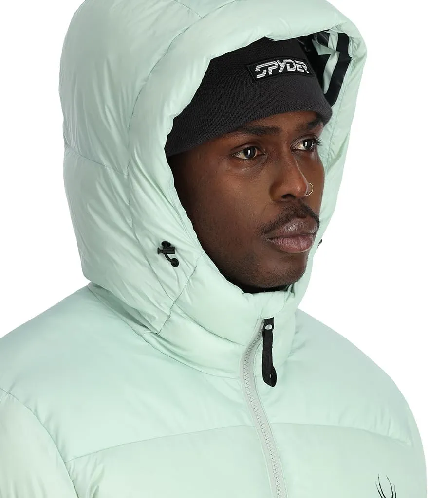 Spyder Men's Windom Tech Hooded Down Jacket