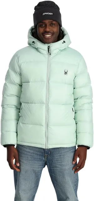 Spyder Men's Windom Tech Hooded Down Jacket