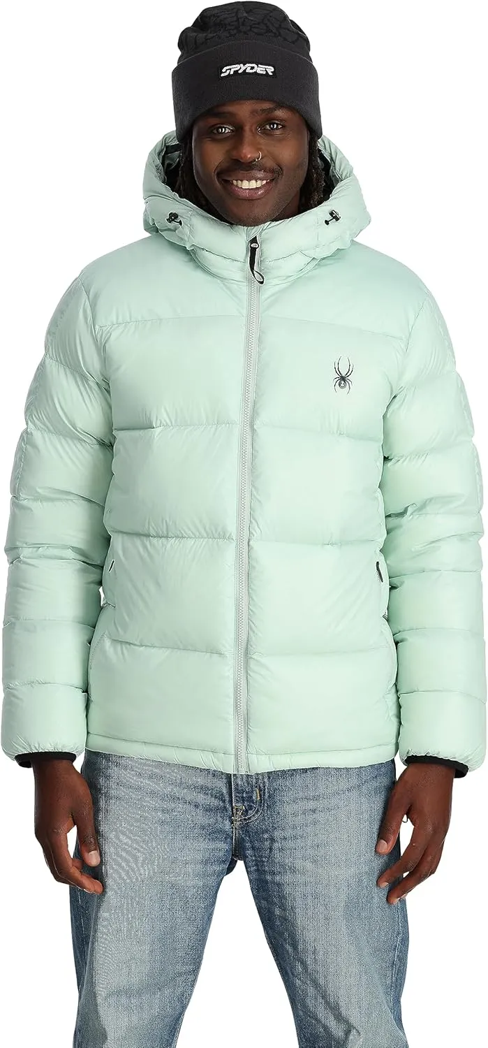 Spyder Men's Windom Tech Hooded Down Jacket