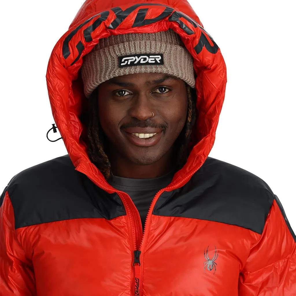 Spyder Men's Windom Tech Hooded Down Jacket