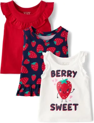 The Children's Place Baby Toddler Girls' Everyday Tank Tops
