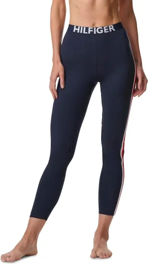 Tommy Hilfiger Women's Loungewear Retro Style Th Graphic Logo Pajama Bottom Legging Pant