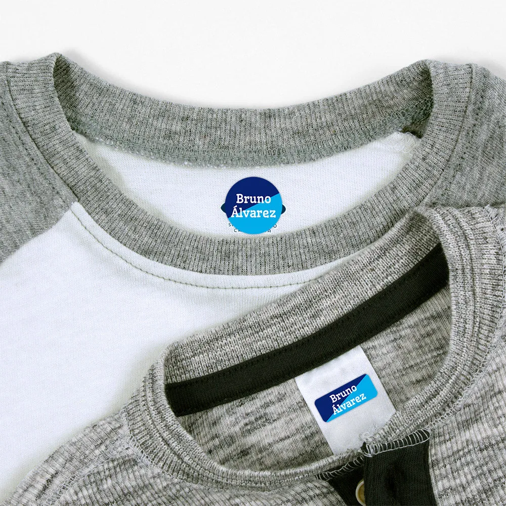 Two-tone Clothing Labels Pack