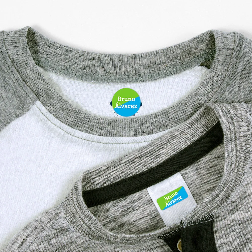Two-tone Clothing Labels Pack