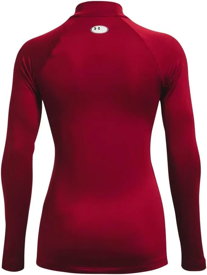 Under Armour Women's ColdGear Authentics Mock Neck