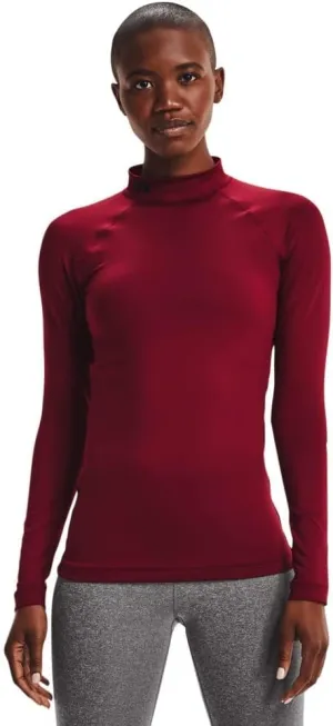 Under Armour Women's ColdGear Authentics Mock Neck
