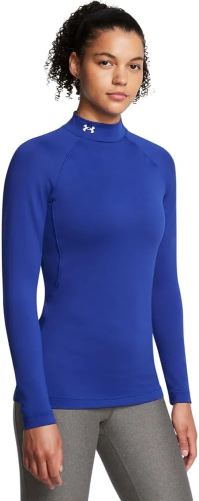 Under Armour Women's ColdGear Authentics Mock Neck