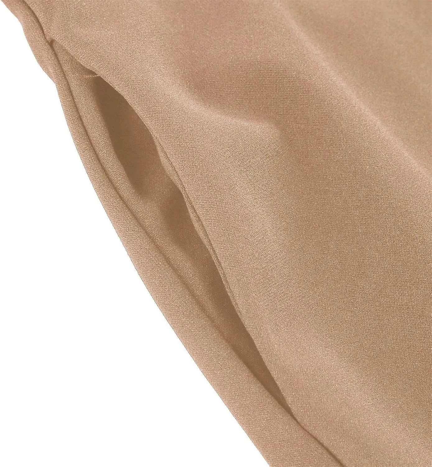 Vintage Button Down Ruffle Midi Skirt for Women High Waist Pleated Knee Length Skirt Casual Business A Line Skirts