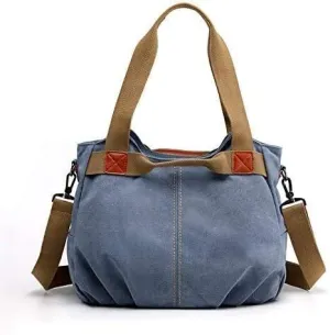 Vintage Canvas Handbag Tote Purses For Women Large Crossbody Shoulder Bag Hobo Messenger Bag Shopper Bags
