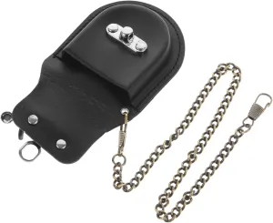 Vintage Leather Pocket Watch Case Holder Retro Style Watch Pouch for Doctor Watches Lightweight and Portable Storage Bag Present for Any Occasion