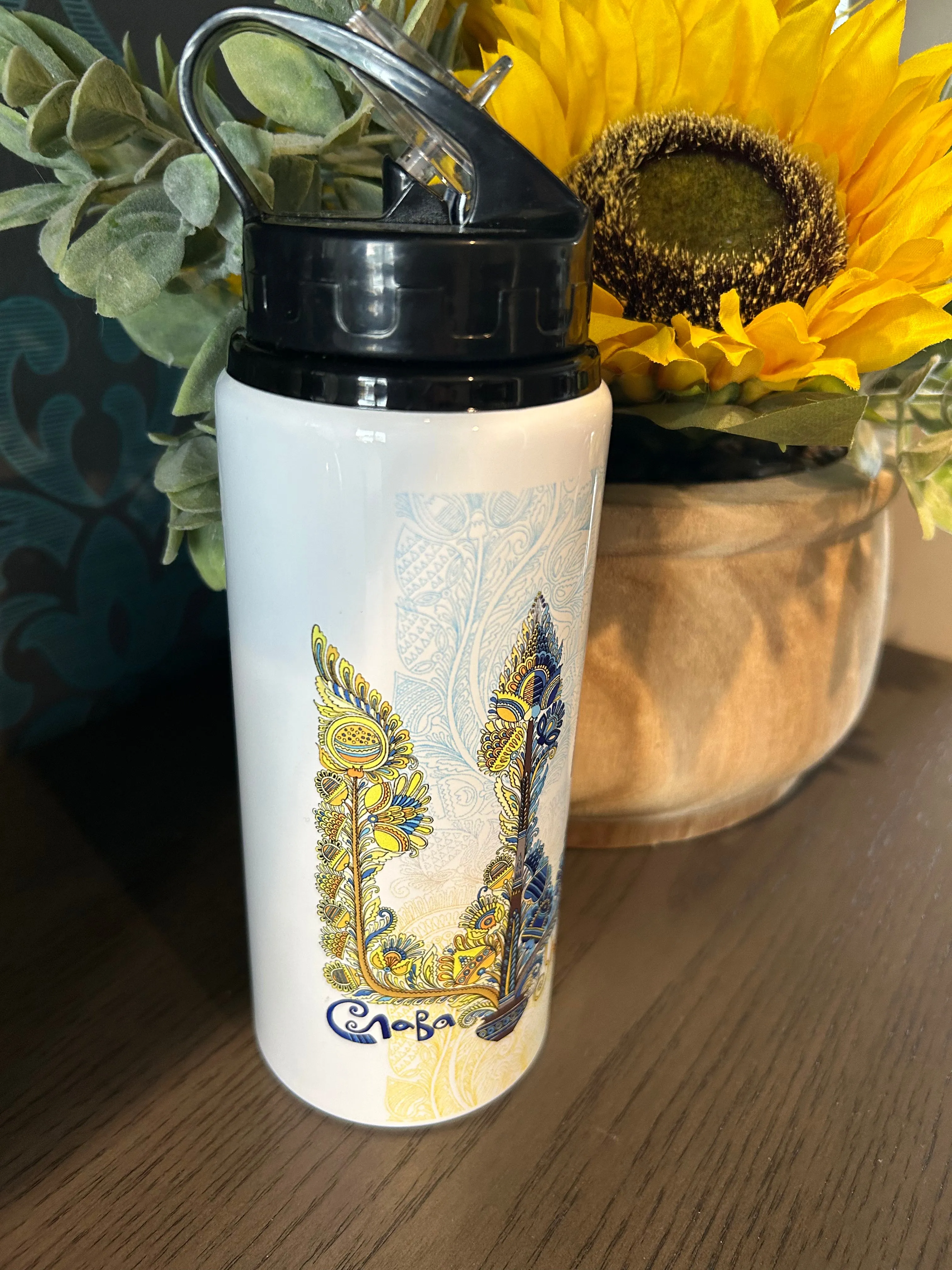 Water Bottle Tryzub