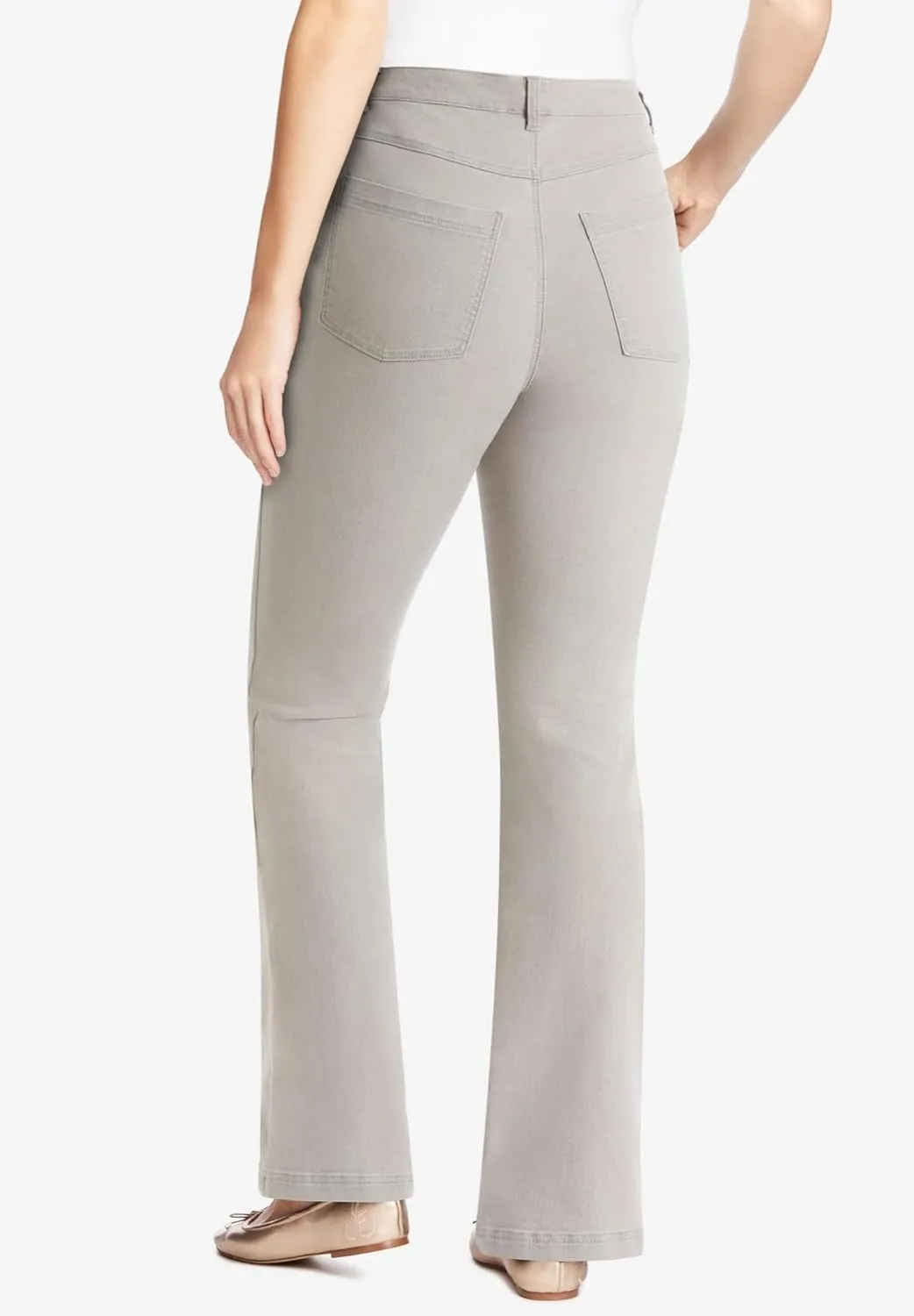 Woman Within Plus Size Petite Bootcut Stretch Denim Jean